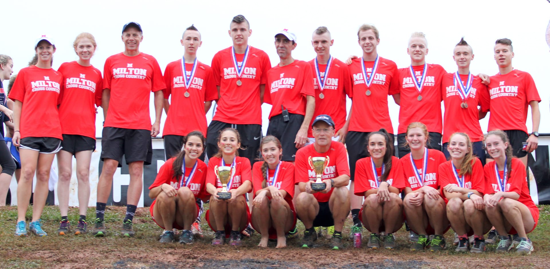Milton Cross Country Concludes Season with 4th Place State Meet